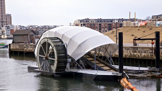 Inner Harbor Water Wheel