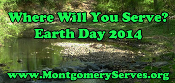 Where will you serve? Earth Day 2014