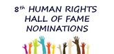 8th human rights hall of fame nominations