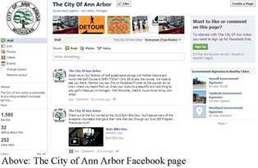 The City of Ann Arbor Facebook page