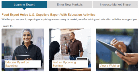 Food Export's Homepage