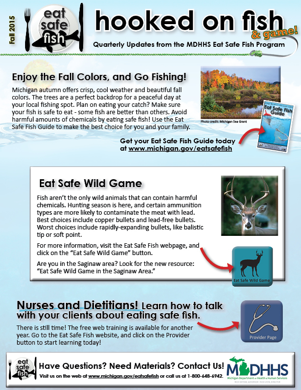 Eat Safe Fish Fall Newsletter
