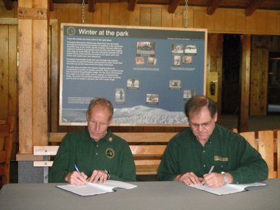 DNR, Gogebic Community College sign agreement