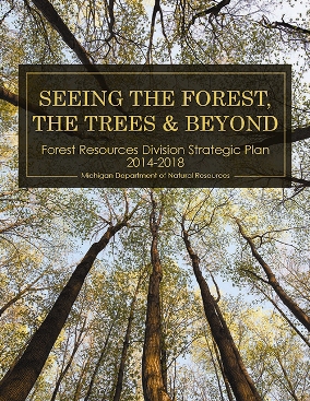 Michigan DNR Forest Resources Division Strategic Plan Cover (2014-2018)