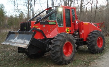 DNR wildfire suppression skidder 