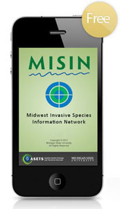Screenshot of MISIN app