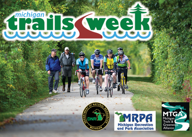 Michigan Trails Week graphic