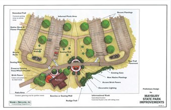 Maybury State Park landscape plan