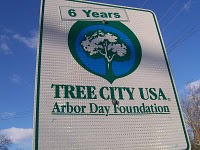 Tree City USA sign 