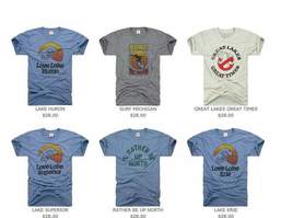 The Mitten State's new "Lakes & Campfires" t-shirt collection