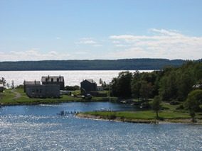View at Fayette Historic State Park