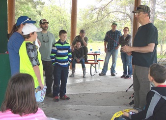 4-H fishing club, Marquette County