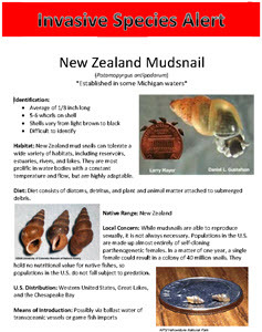 Example of a DNR Invasive Species Alert document