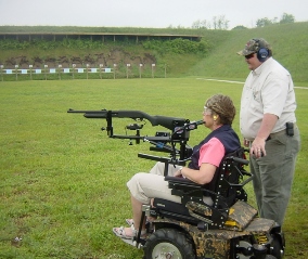 Accessible hunting at Island Lake Shooting Range