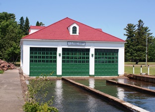 Eagle Harbor boat house