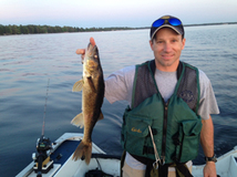 Walleye caught on Lake Mitchell