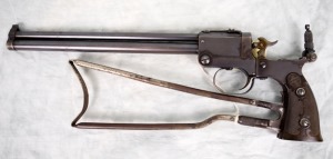 Game Getter gun with stock folded