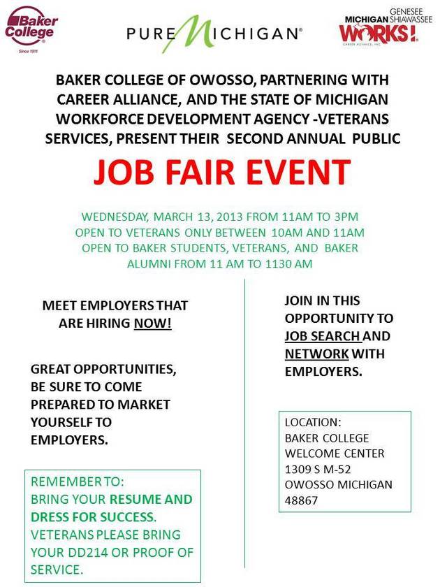 Owosso Job Fair
