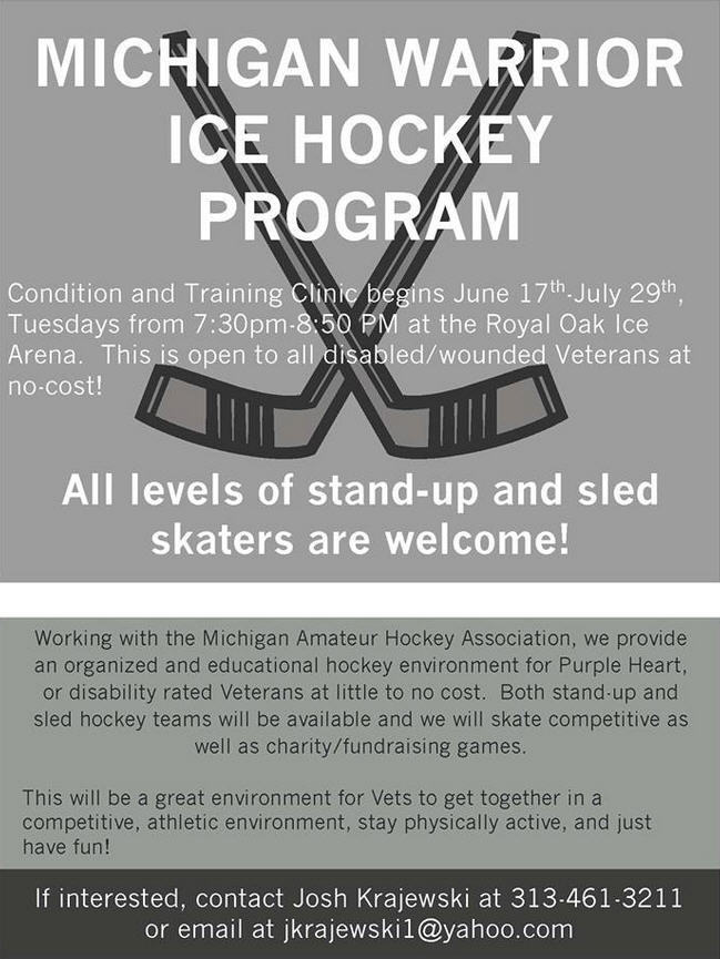MI Warrior Ice Hockey Program
