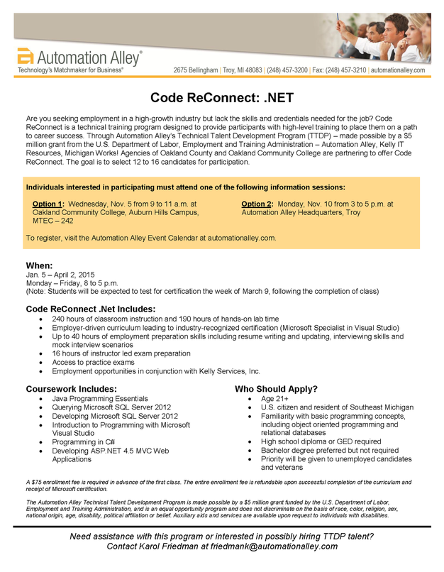 Code ReConnect: .NET