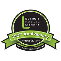 Detroit Public Library 150 Year Celebration Logo