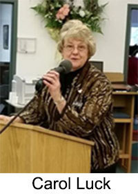 Retiring Alcona County Library director Carol Luck