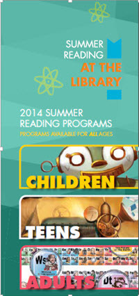 Summer Reading Program brochure