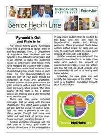 July 2011 Senior Health Line