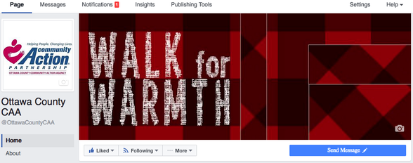 Walk For Warmth Facebook Header