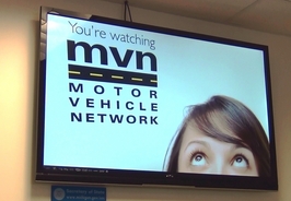 Motor Vehicle Network screen