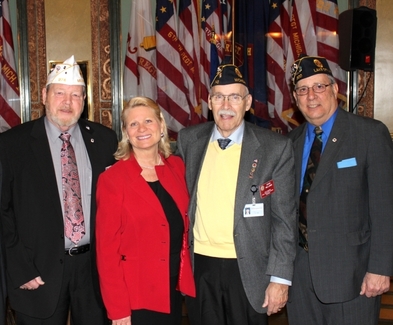 Ruth with vets