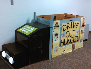 Drive out hunger bin