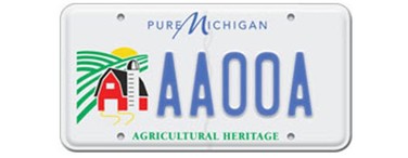 Ag heritage plate