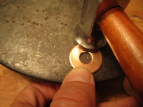 hammered metal jewelry