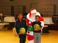 Bowl with Santa