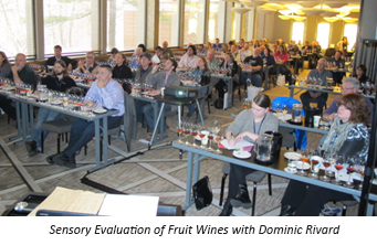 Sensory Tasting at the Michigan Grape and Wine Conference