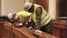 Photo of Capitol Restoration Construction Worker