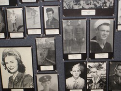 Veterans Photo Wall