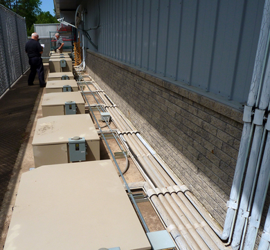 Compressors by building