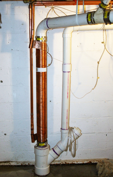 Drainwater heat recovery