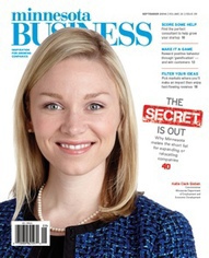 Minn Business magazine cover