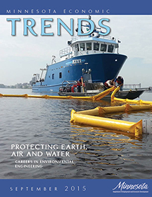 Cover of September issue of Trends