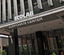 Ecolab headquarters sign