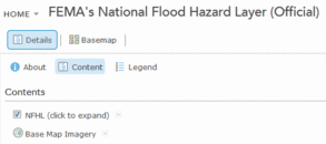 FEMA NFHL screenshot