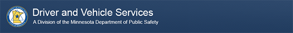 Driver and Vehicle Services - A Division of the Minnesota Department of Public Safety