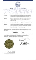 Memorial Day Proclamation