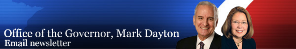 Office of the Governor, Mark Dayton Email Newsletter