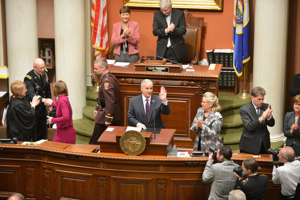 Governor Dayton delivers his 2014 State of the State Address