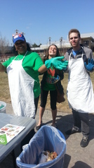 North Hennepin Community College waste sort