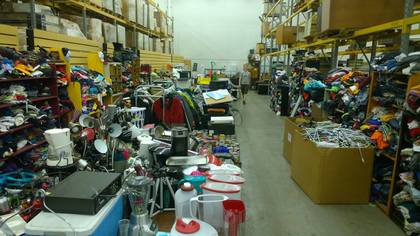 Pack and Give Back free store